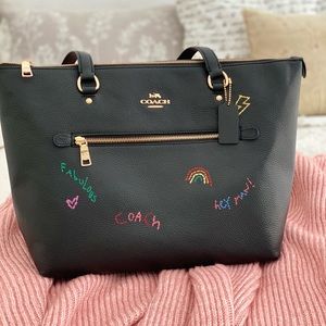 🆕 COACH | Black Diary Purse Tote